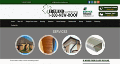 Desktop Screenshot of irelandcontracting.com
